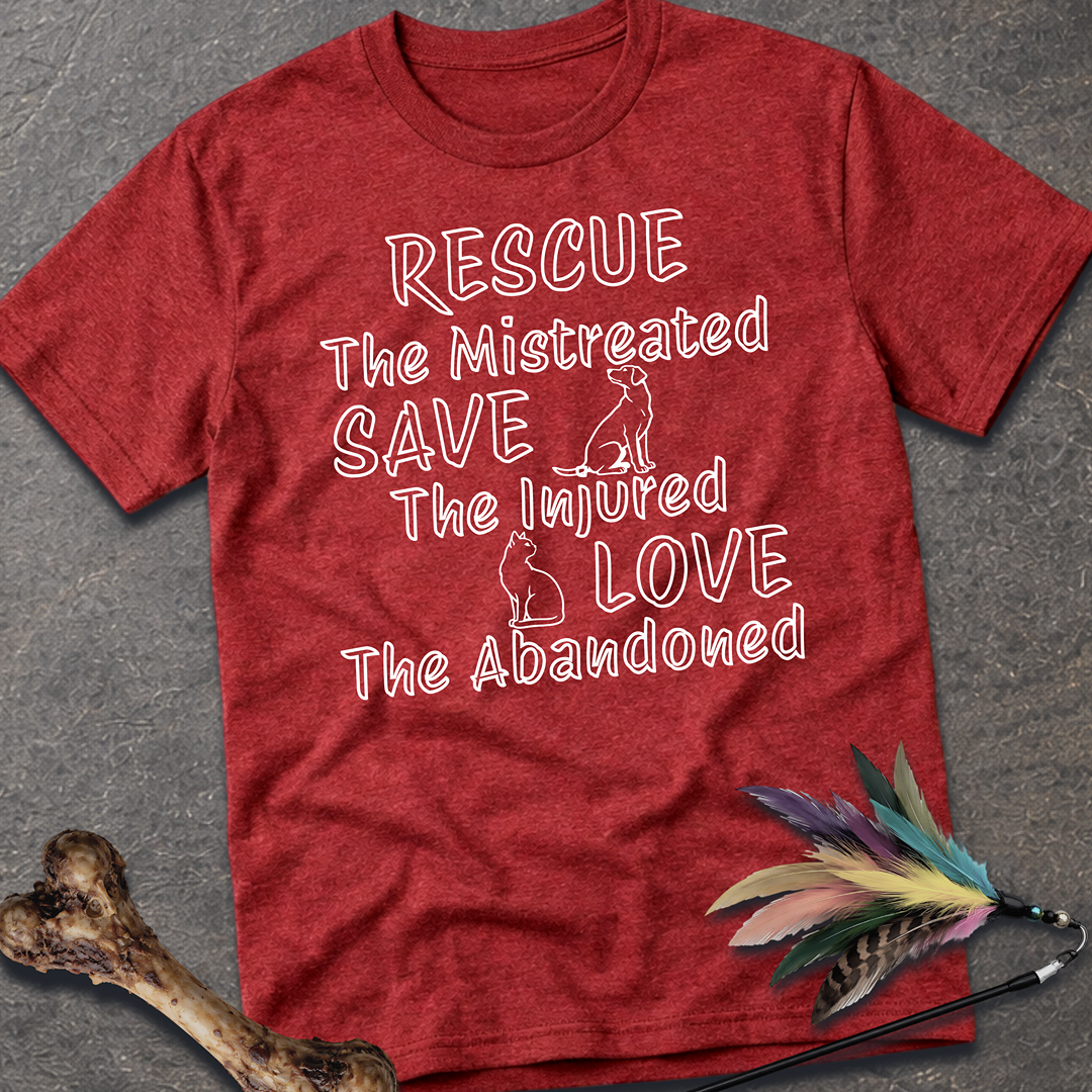 Rescue, Save, Love T-Shirt