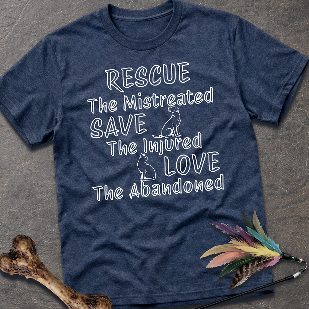 Rescue, Save, Love T-Shirt