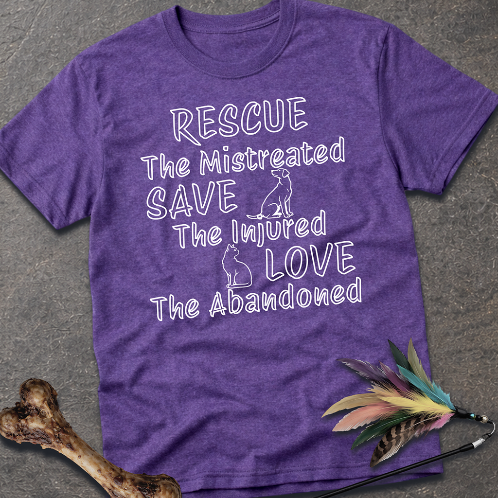 Rescue, Save, Love T-Shirt