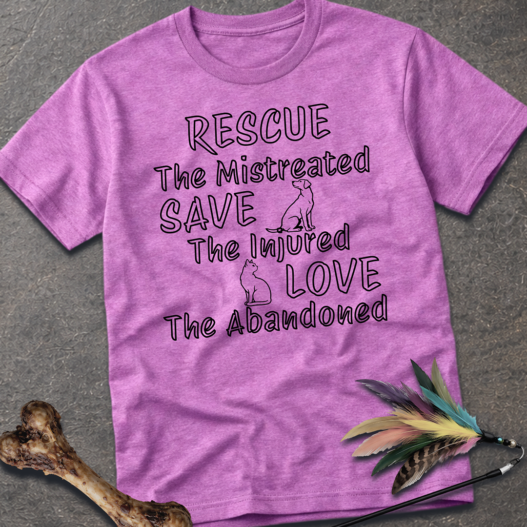 Rescue, Save, Love T-Shirt