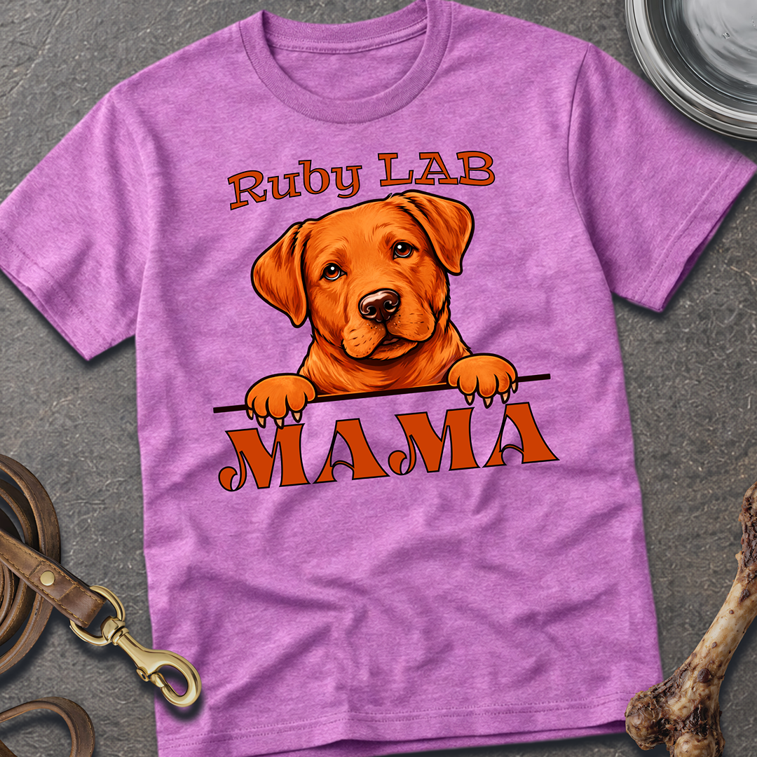 Ruby Lab Mama T-Shirt