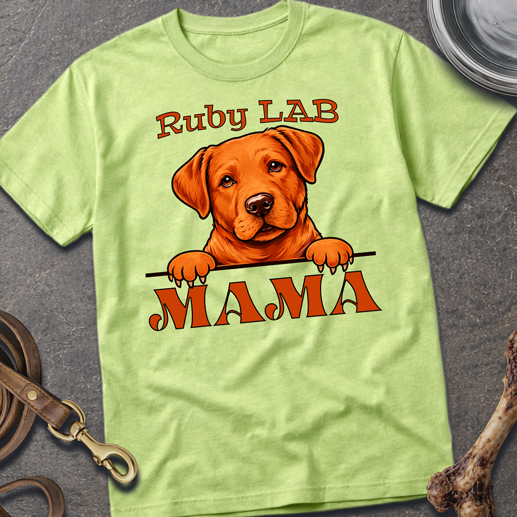 Ruby Lab Mama T-Shirt