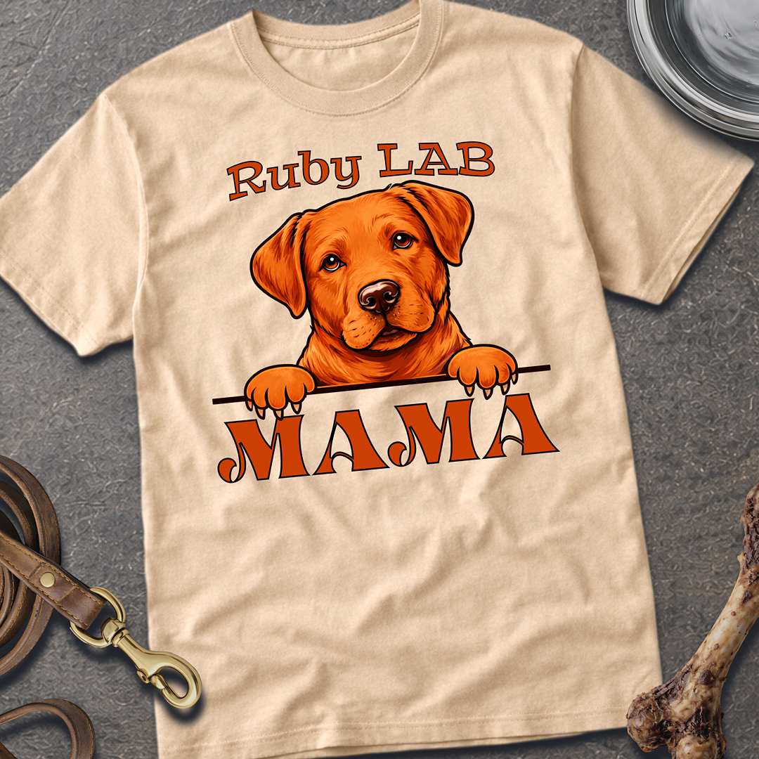 Ruby Lab Mama T-Shirt