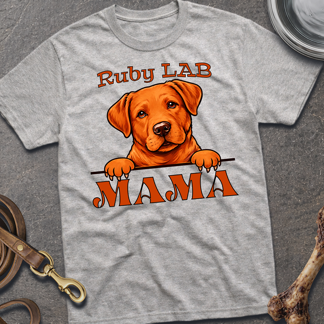 Ruby Lab Mama T-Shirt