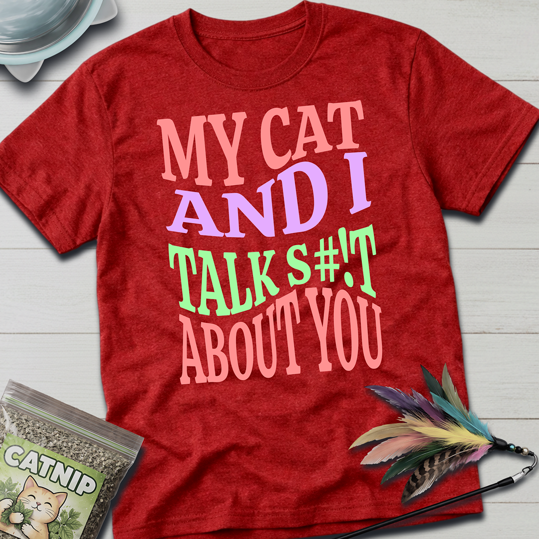 S#!t Talk Cat T-Shirt