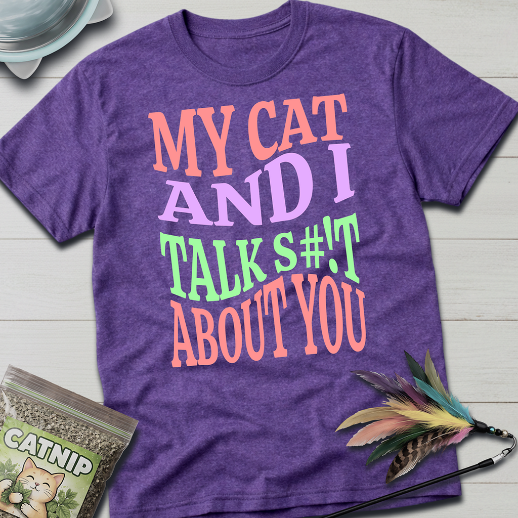 S#!t Talk Cat T-Shirt
