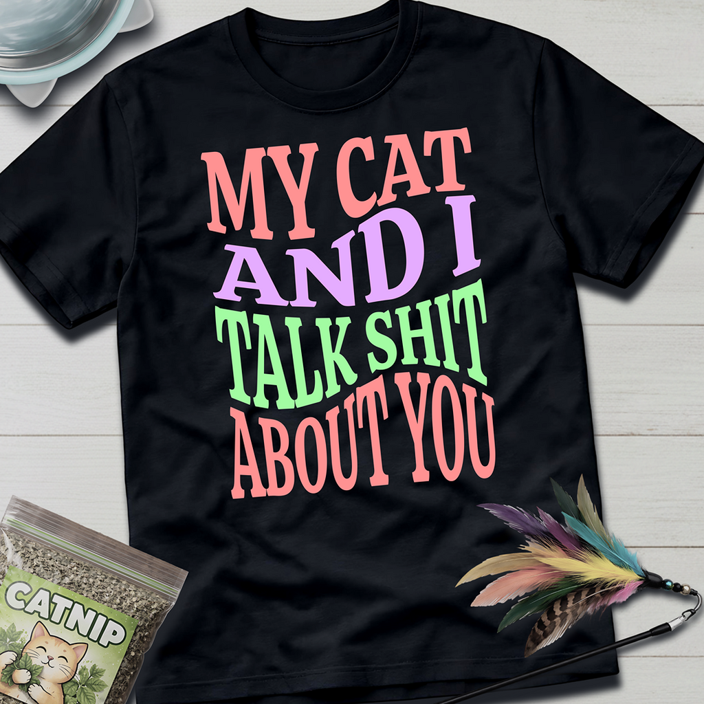 Shit Talk Cat T-Shirt