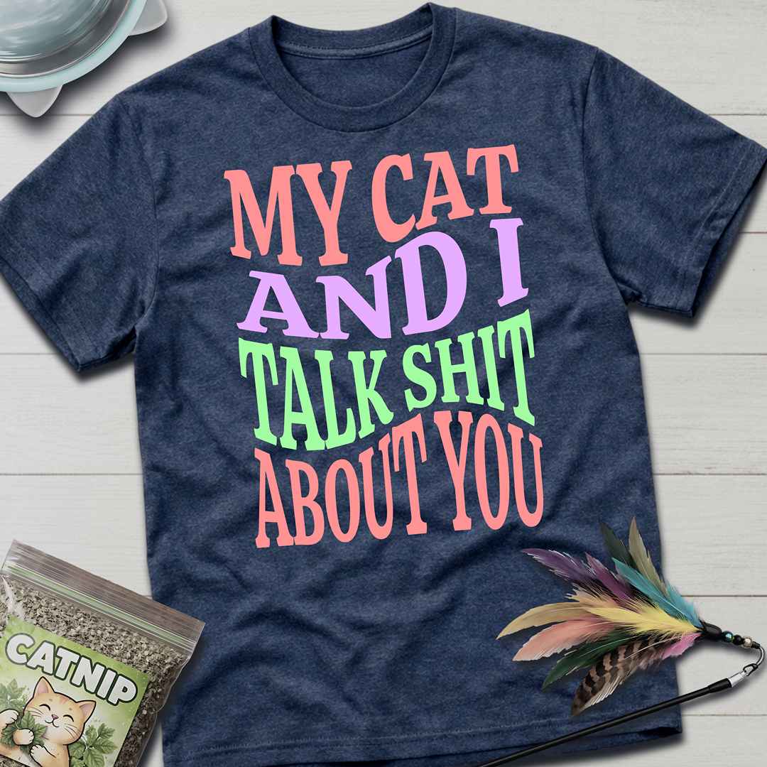 Shit Talk Cat T-Shirt