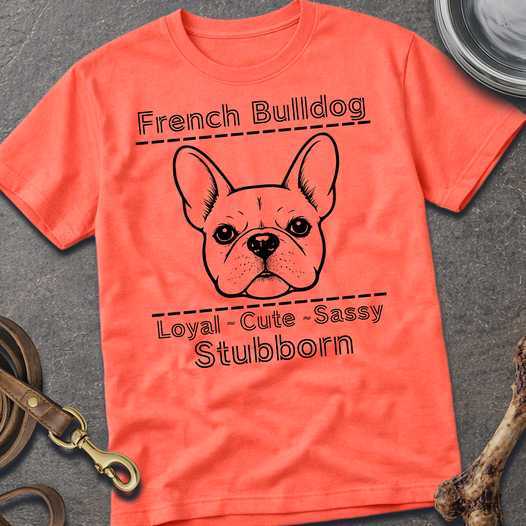 Stubborn Frenchie T-Shirt