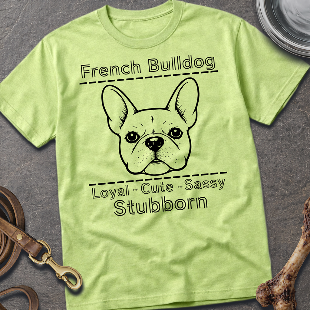 Stubborn Frenchie T-Shirt