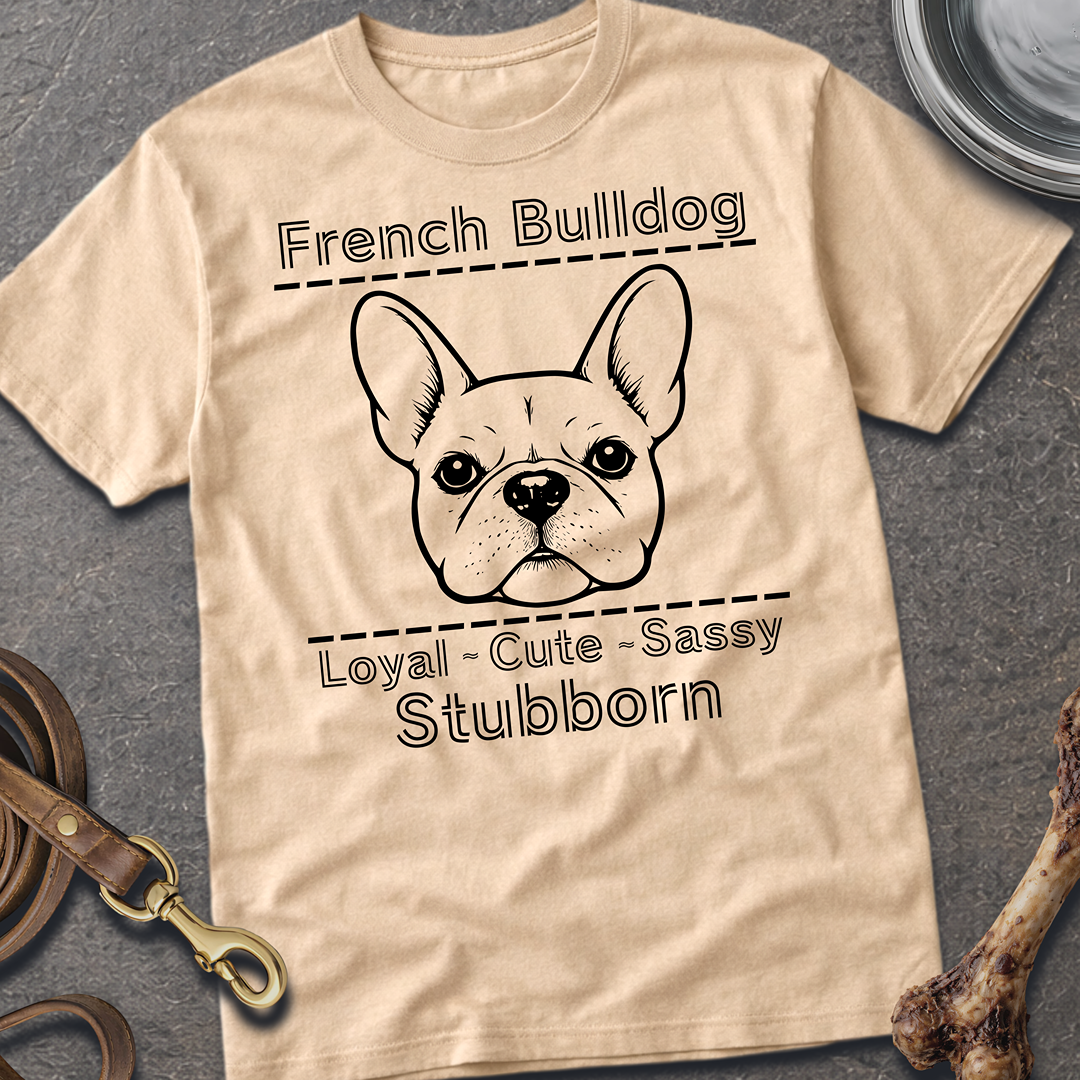 Stubborn Frenchie T-Shirt