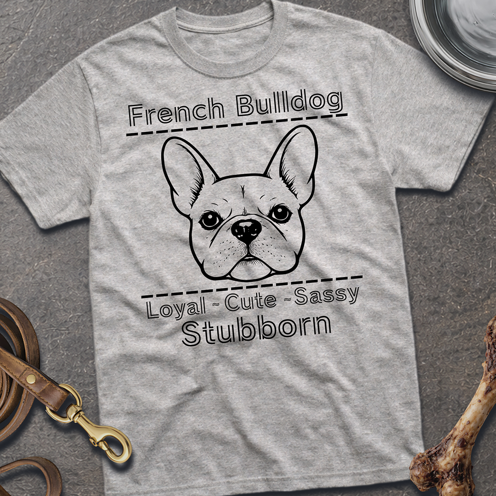 Stubborn Frenchie T-Shirt