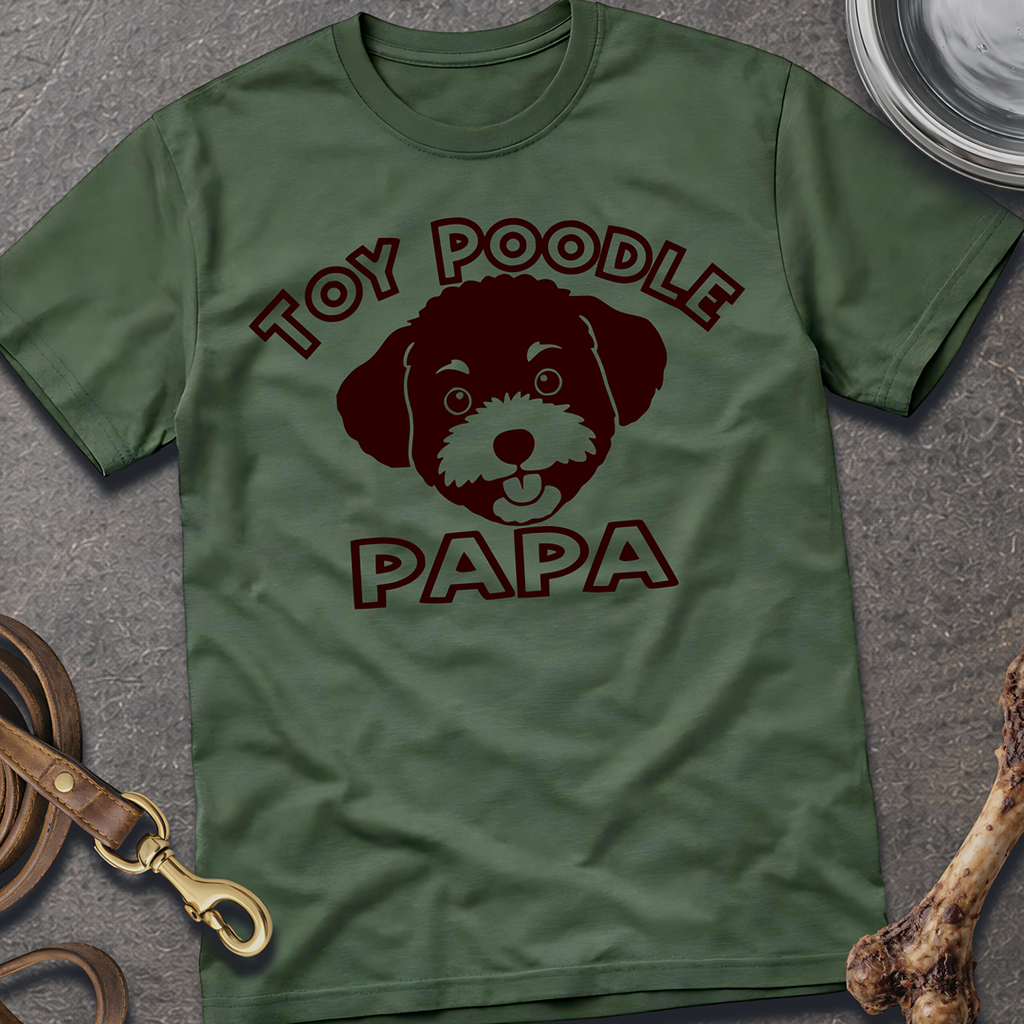 Toy Poodle Papa T-Shirt