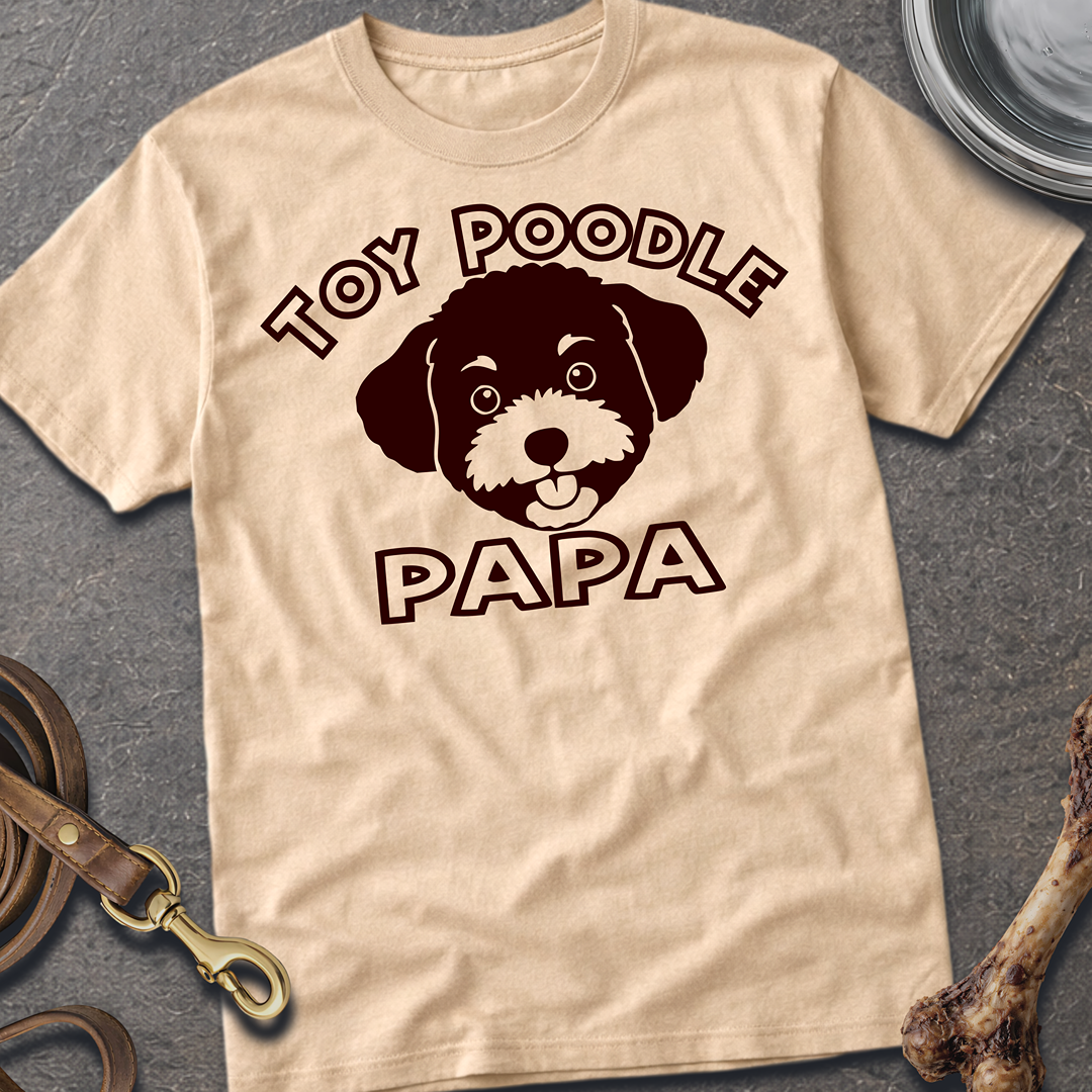 Toy Poodle Papa T-Shirt