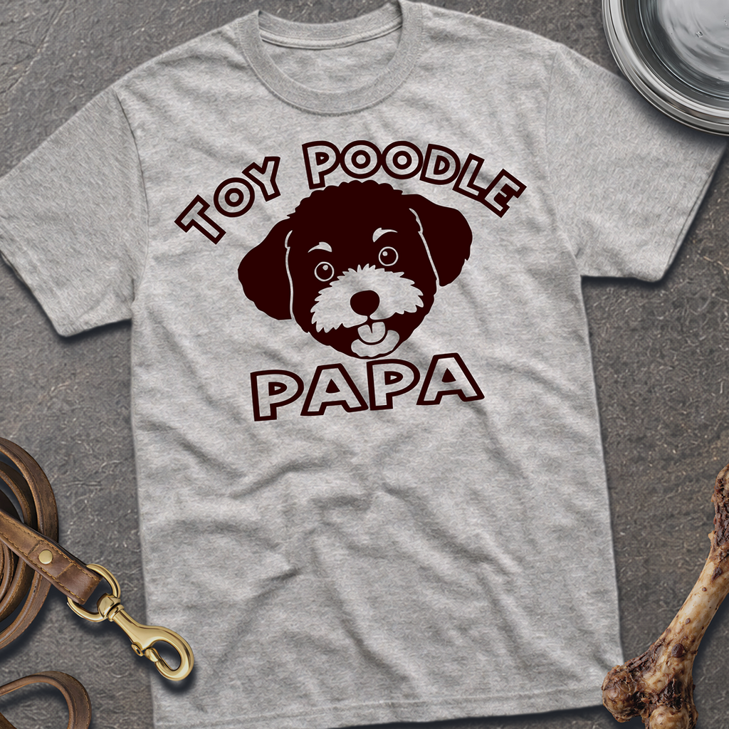 Toy Poodle Papa T-Shirt