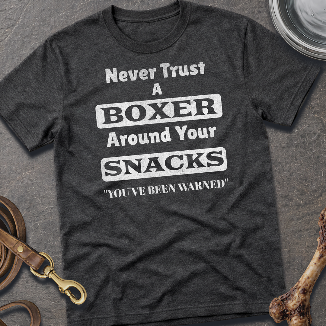 Warned Boxer T-Shirt