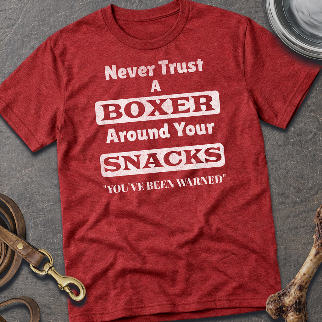 Warned Boxer T-Shirt