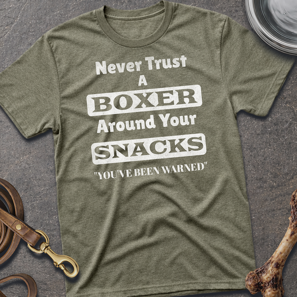 Warned Boxer T-Shirt