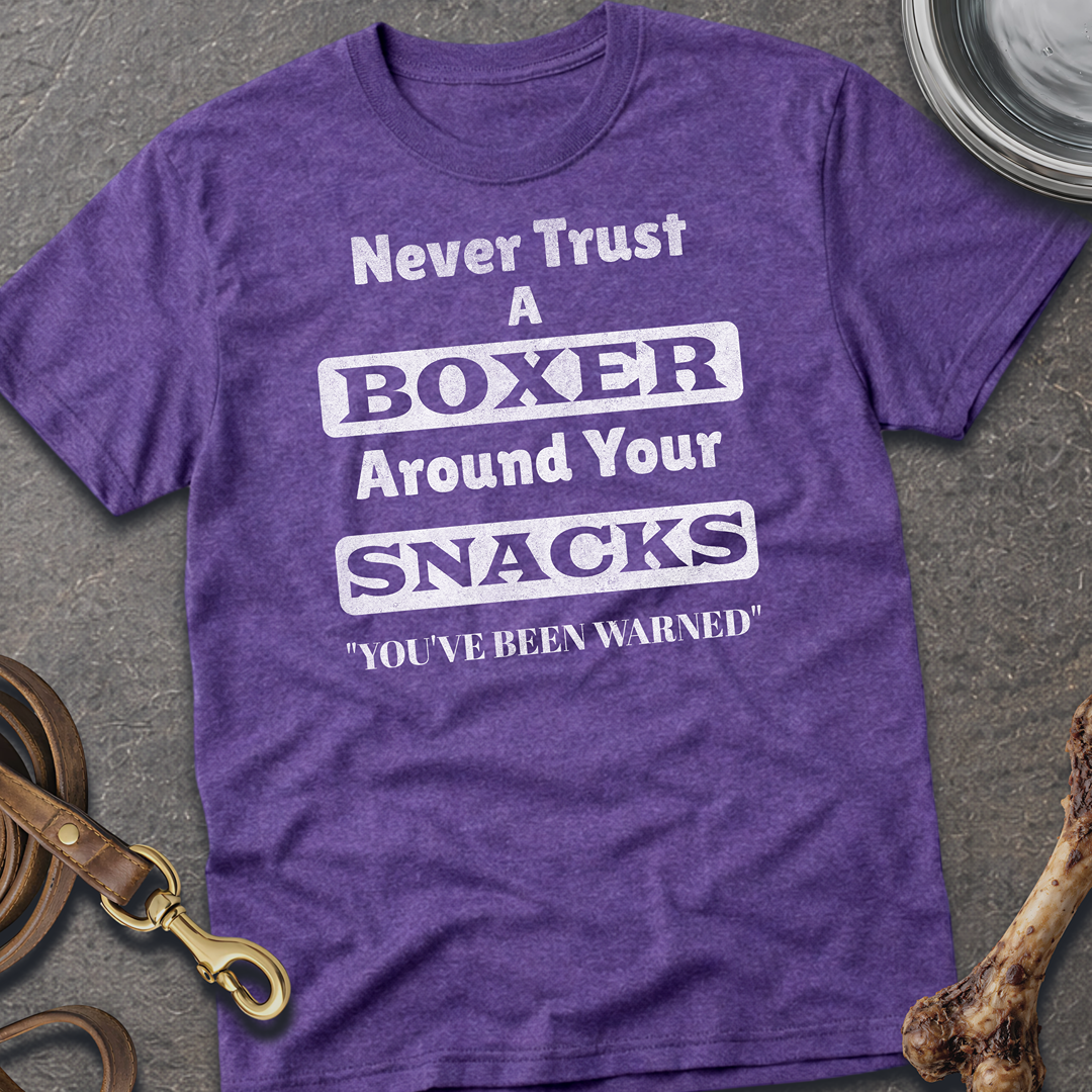 Warned Boxer T-Shirt