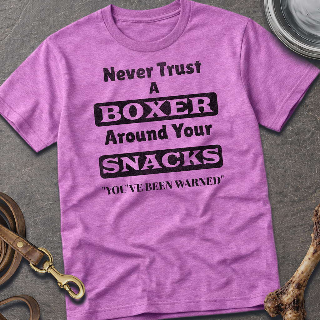 Warned Boxer T-Shirt
