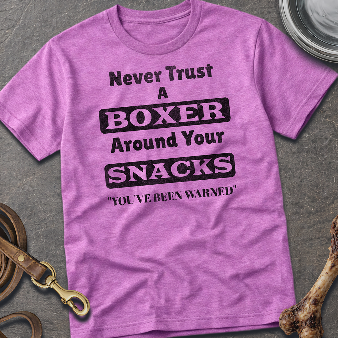 Warned Boxer T-Shirt