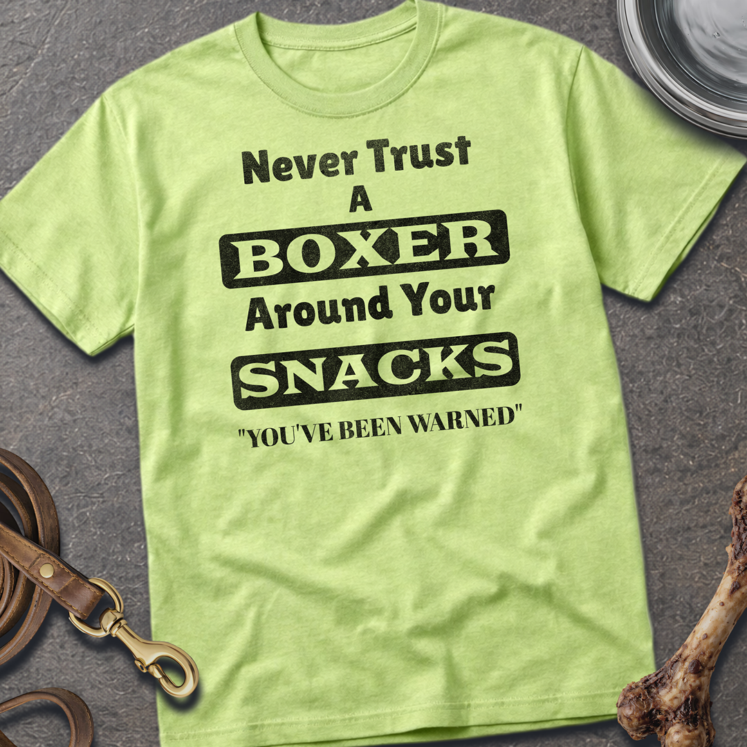 Warned Boxer T-Shirt