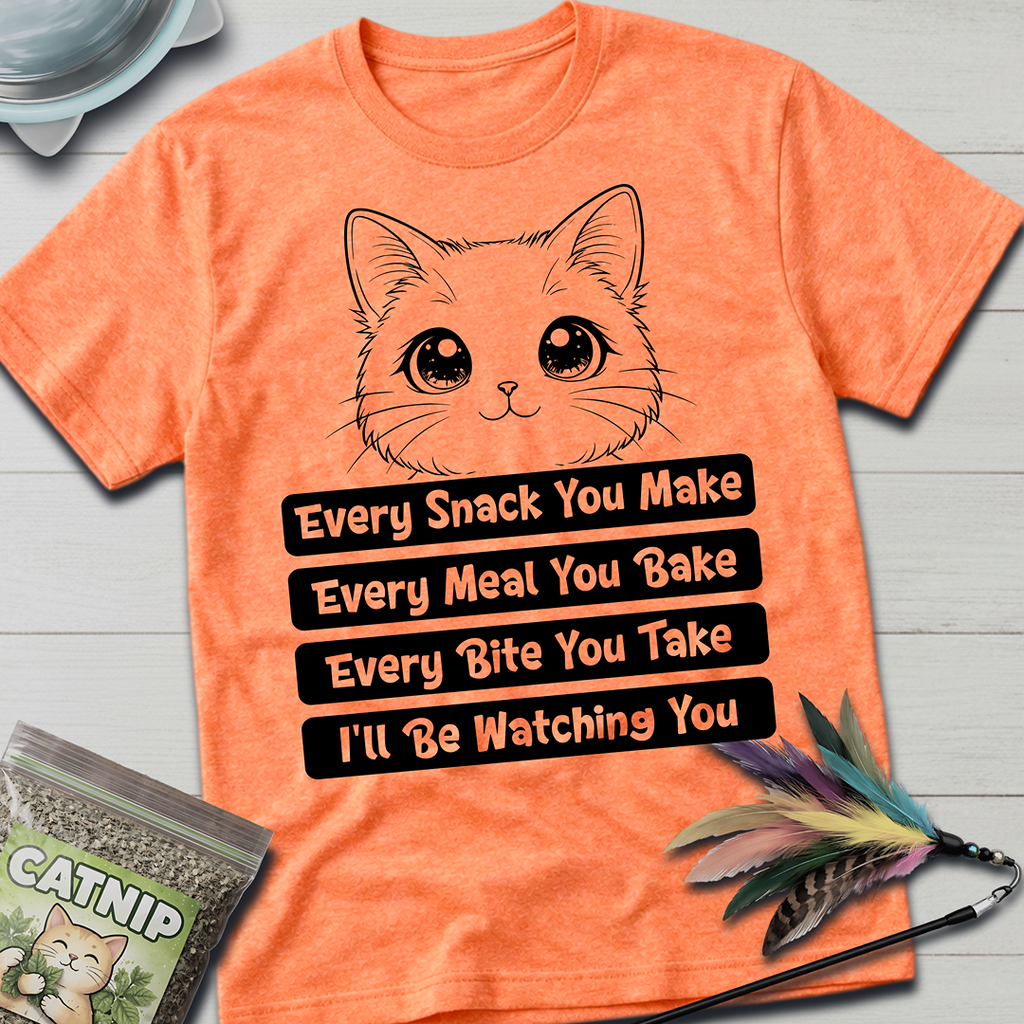Watching You Cat T-Shirt