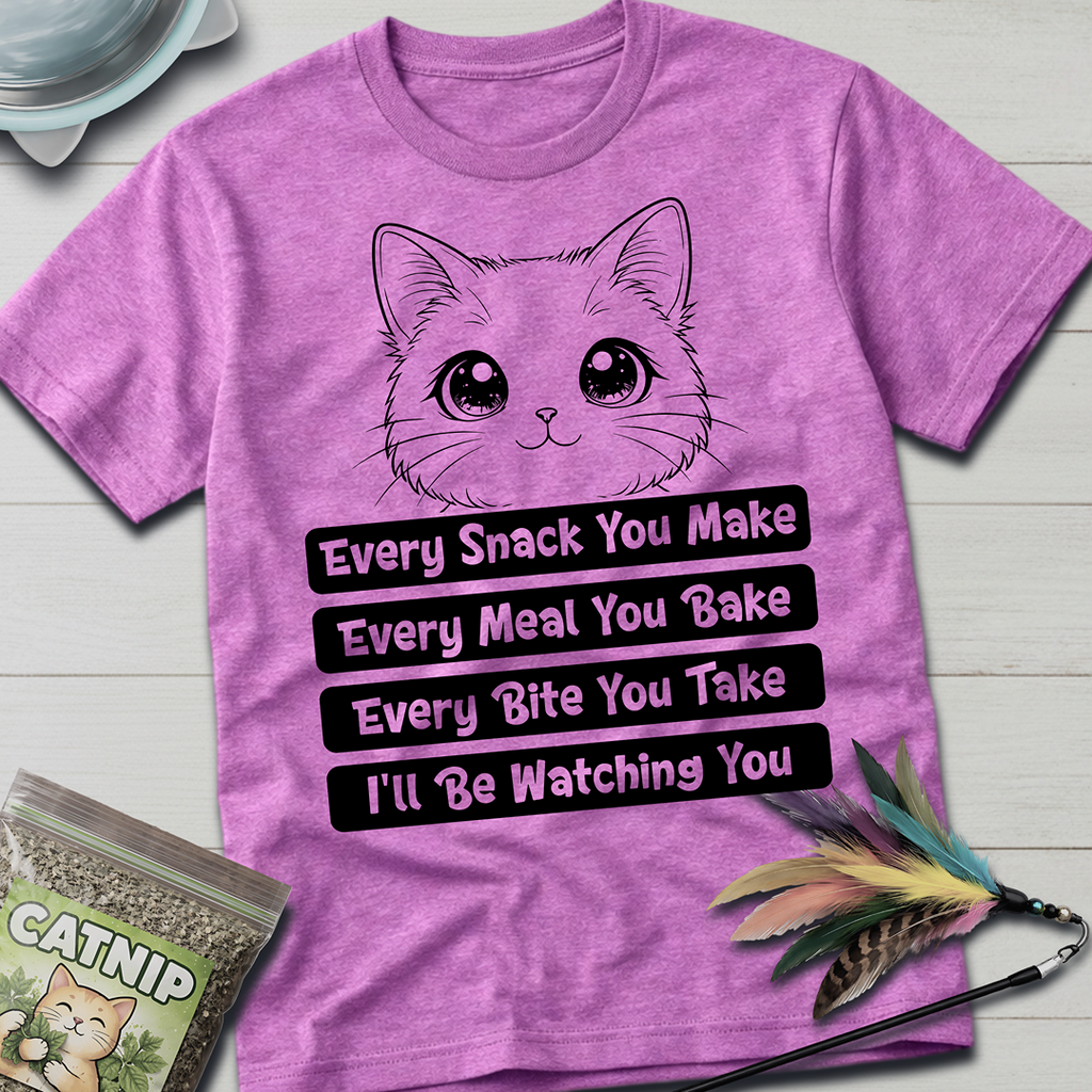 Watching You Cat T-Shirt