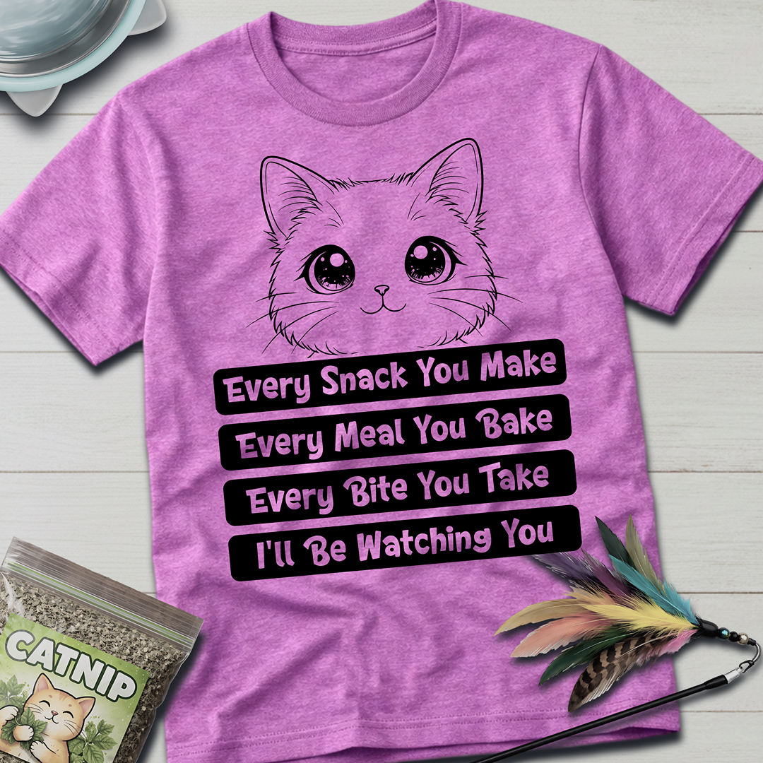 Watching You Cat T-Shirt