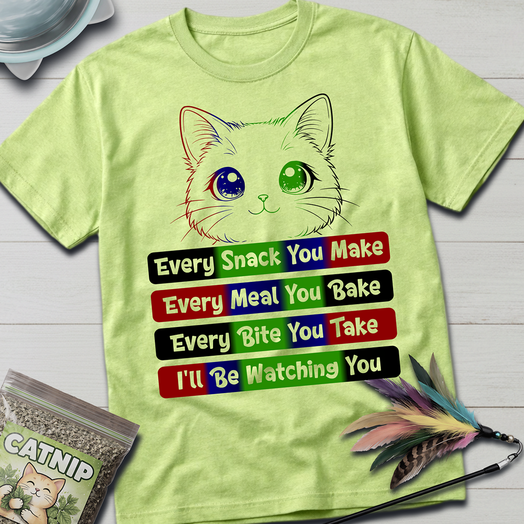 Watching You Cat T-Shirt