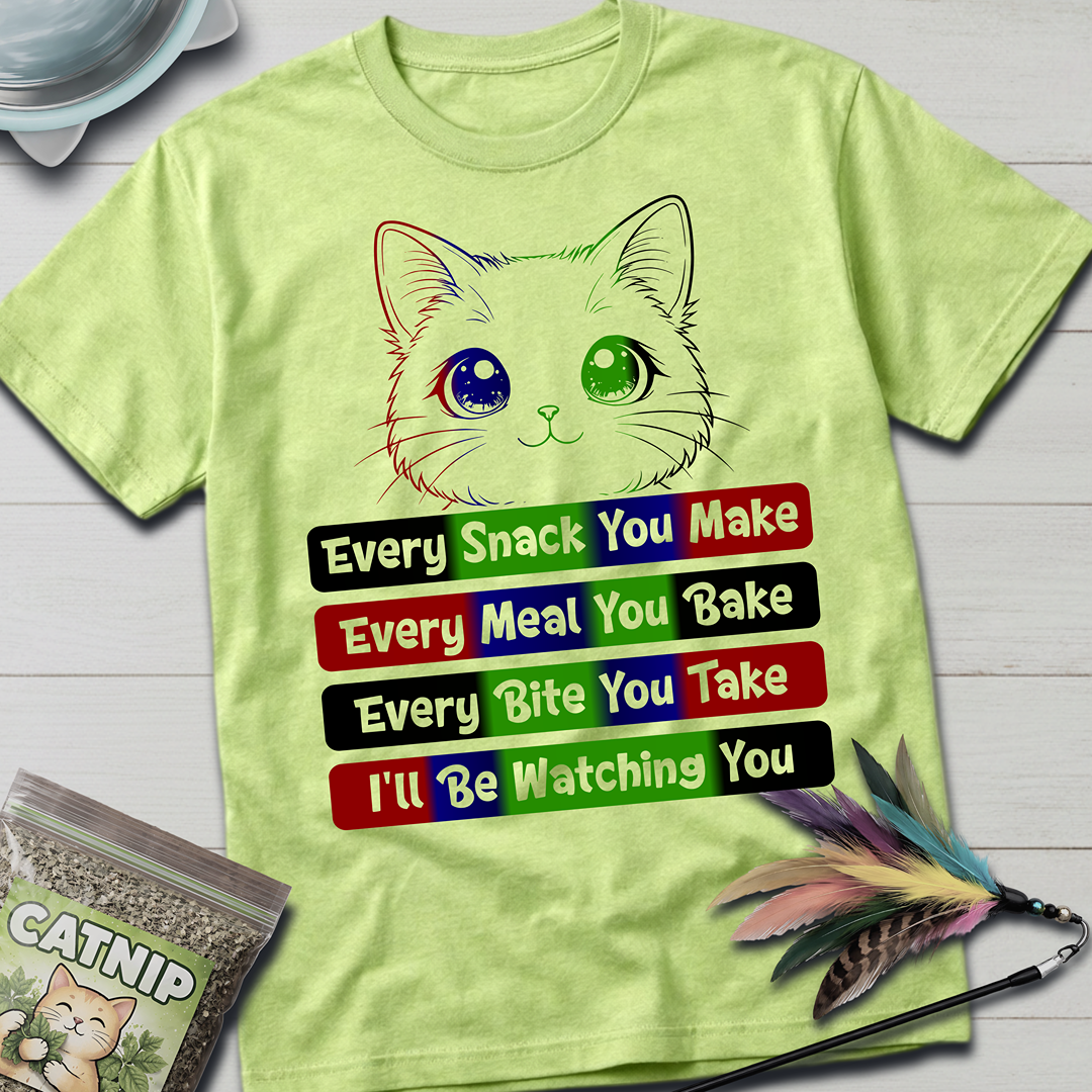 Watching You Cat T-Shirt