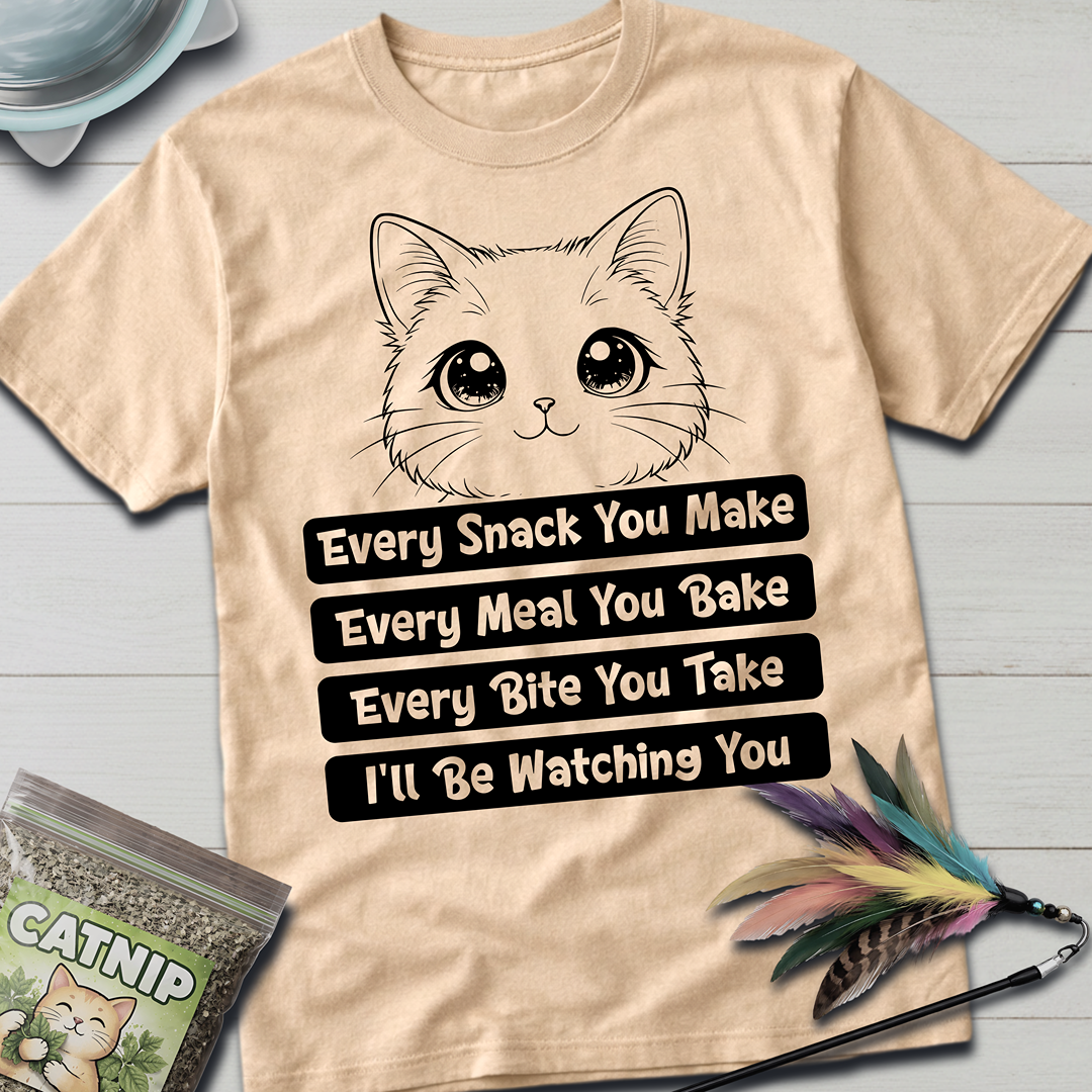 Watching You Cat T-Shirt