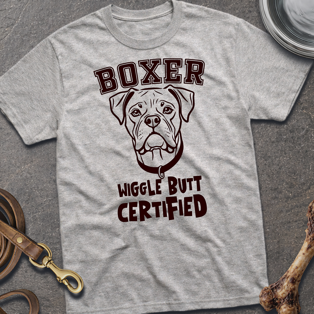 Wiggle Butt Boxer T-Shirt