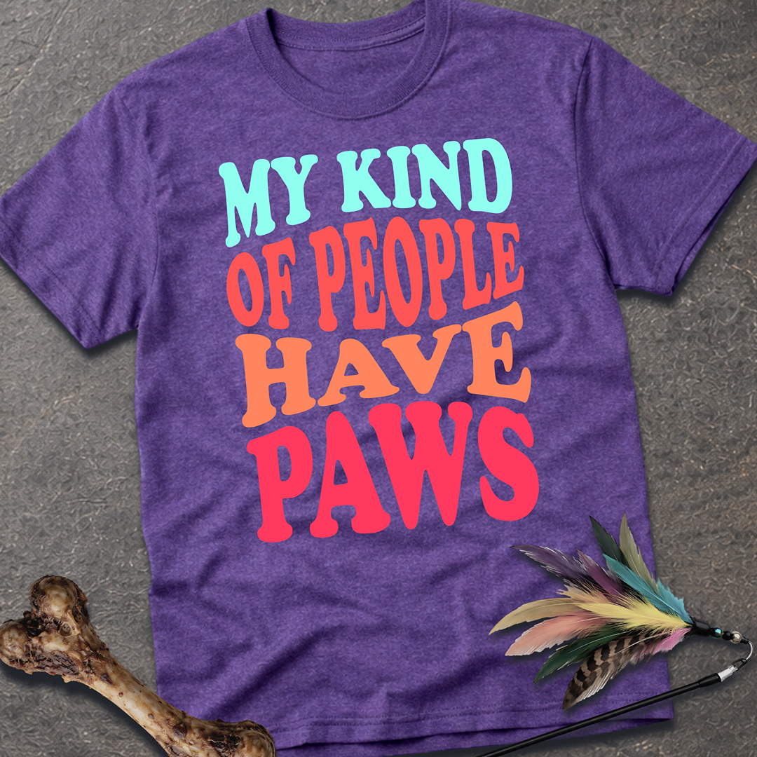 My Kind of People T-Shirt - Heather Purple